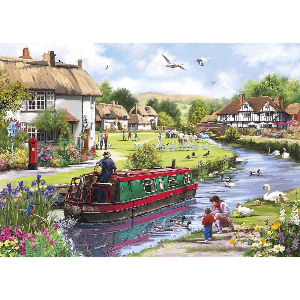 Gibson Games 1000 Piece Jigsaw "Swanning Along"