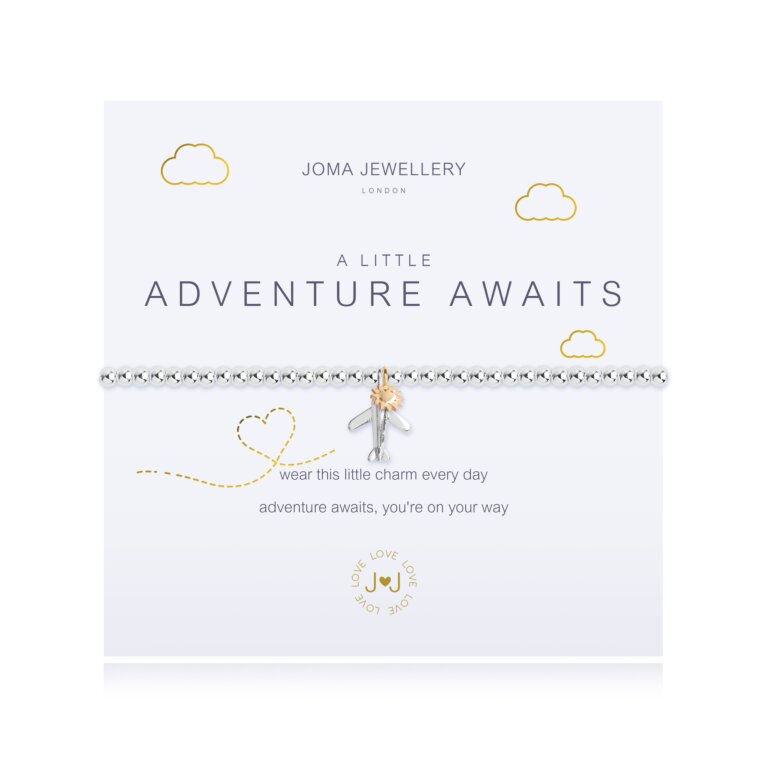 Joma Jewellery "Adventure Awaits" Silver Bracelet