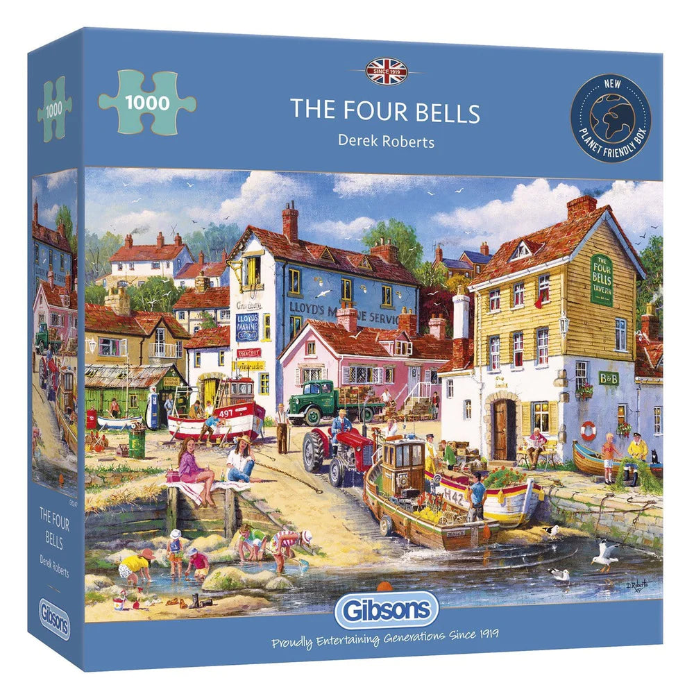 Gibson Games 1000 Piece Jigsaw "The Four Bells"