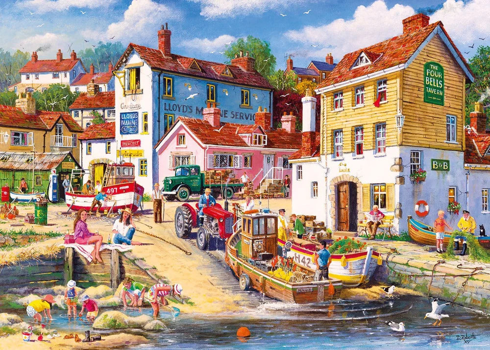 Gibson Games 1000 Piece Jigsaw "The Four Bells"
