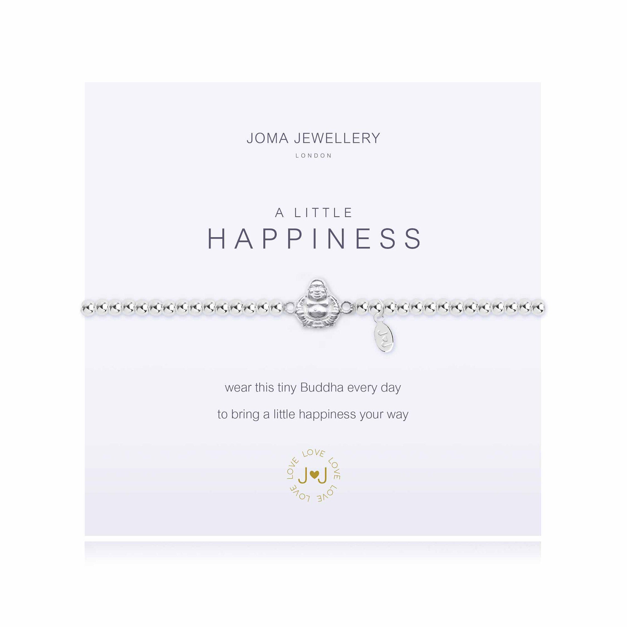 Joma Jewellery "Happiness" Silver Bracelet