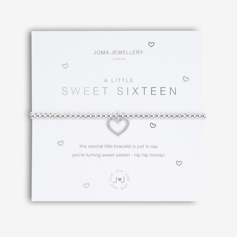 Joma Jewellery "Sweet Sixteen" Silver Bracelet