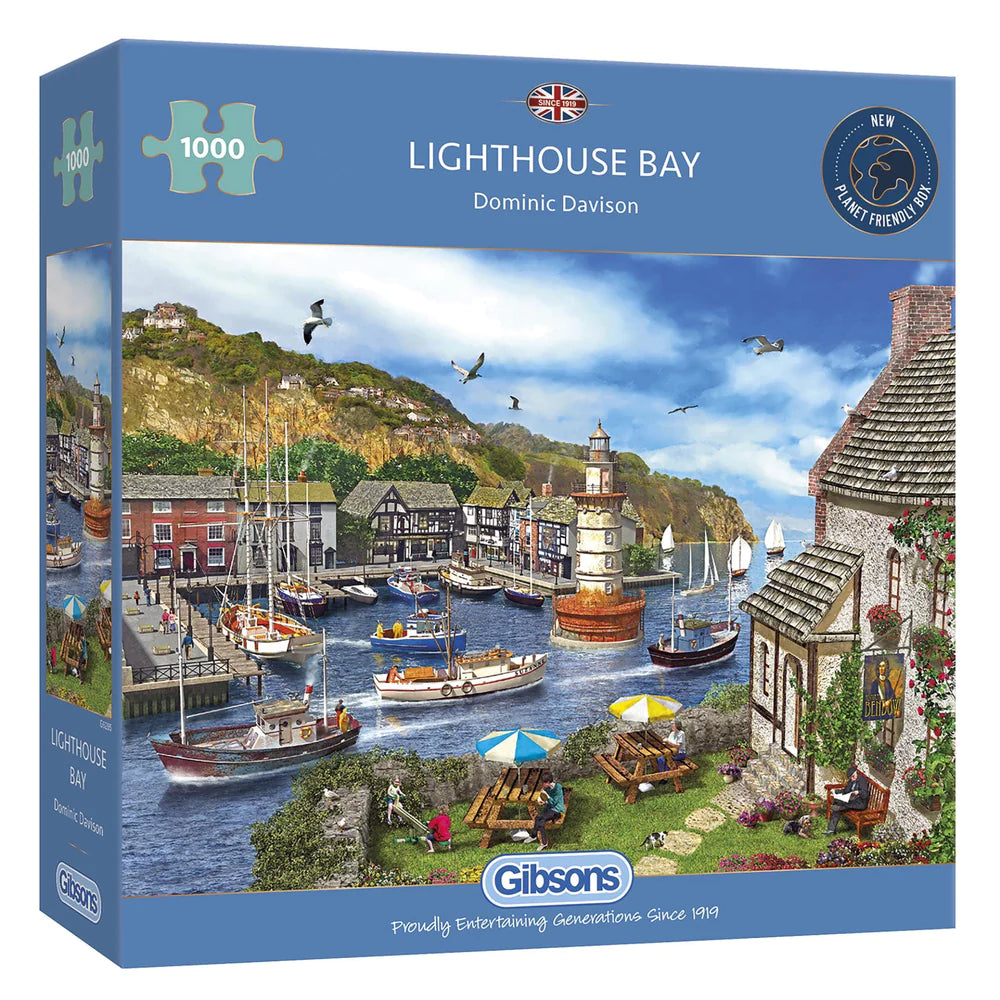 Gibson Games 1000 Piece Jigsaw "Lighthouse Bay"