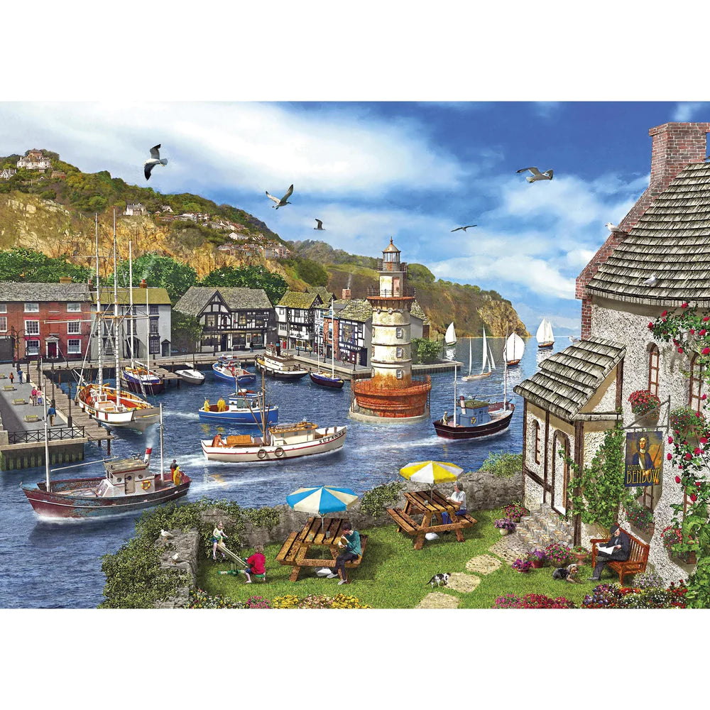 Gibson Games 1000 Piece Jigsaw "Lighthouse Bay"