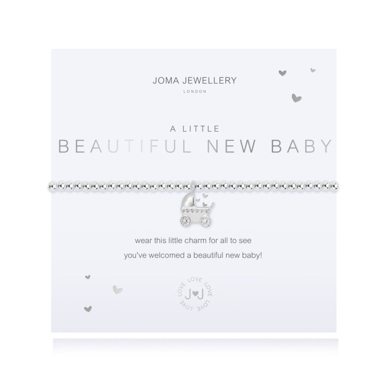 Joma Jewellery "Beautiful New Baby" Silver Bracelet