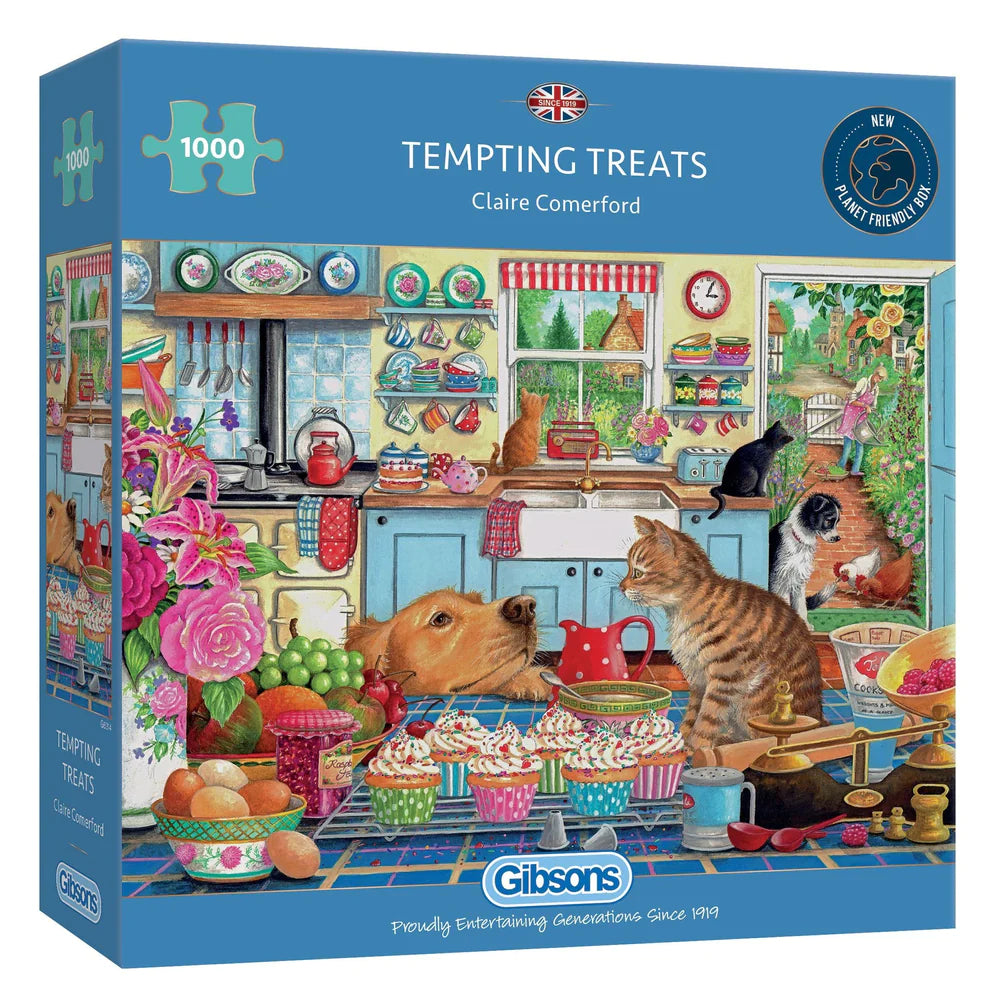 Gibson Games 1000 Piece Jigsaw "Tempting Treats"