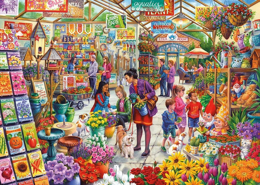 Gibson Games 1000 Piece Jigsaw "Gardener's Delight"