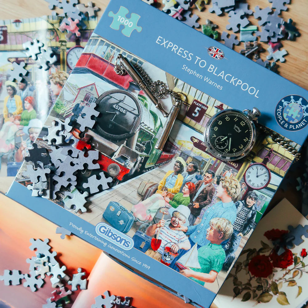 Gibson Games 1000 Piece Jigsaw "Excess To Blackpool"
