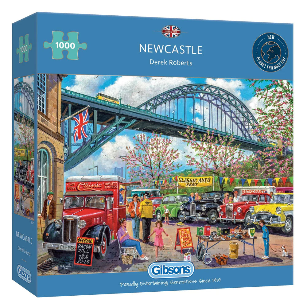 Gibson Games 1000 Piece Jigsaw "Newcastle"