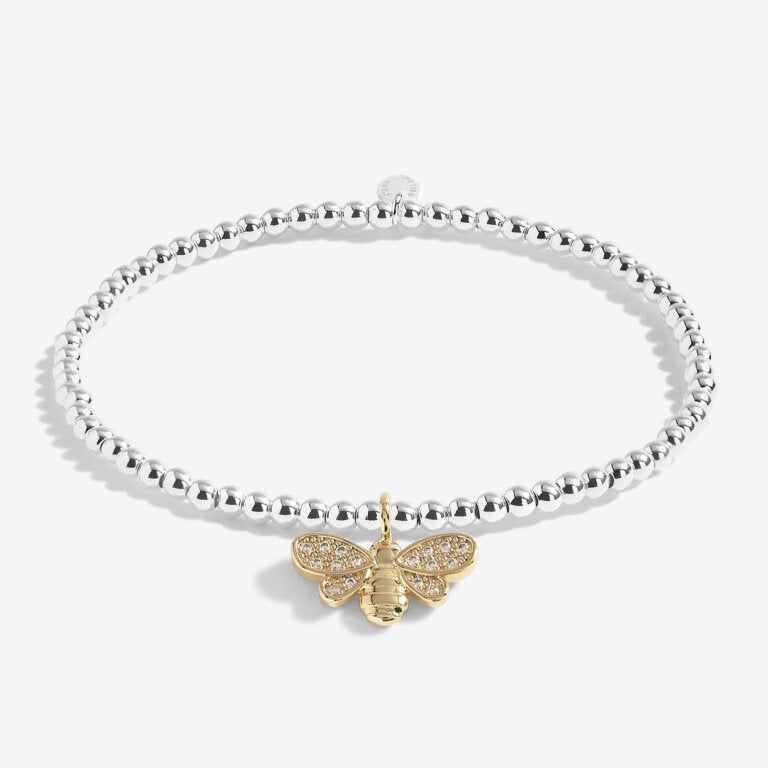 Joma Jewellery Children's "Happy Bee-Day" Silver Bracelet