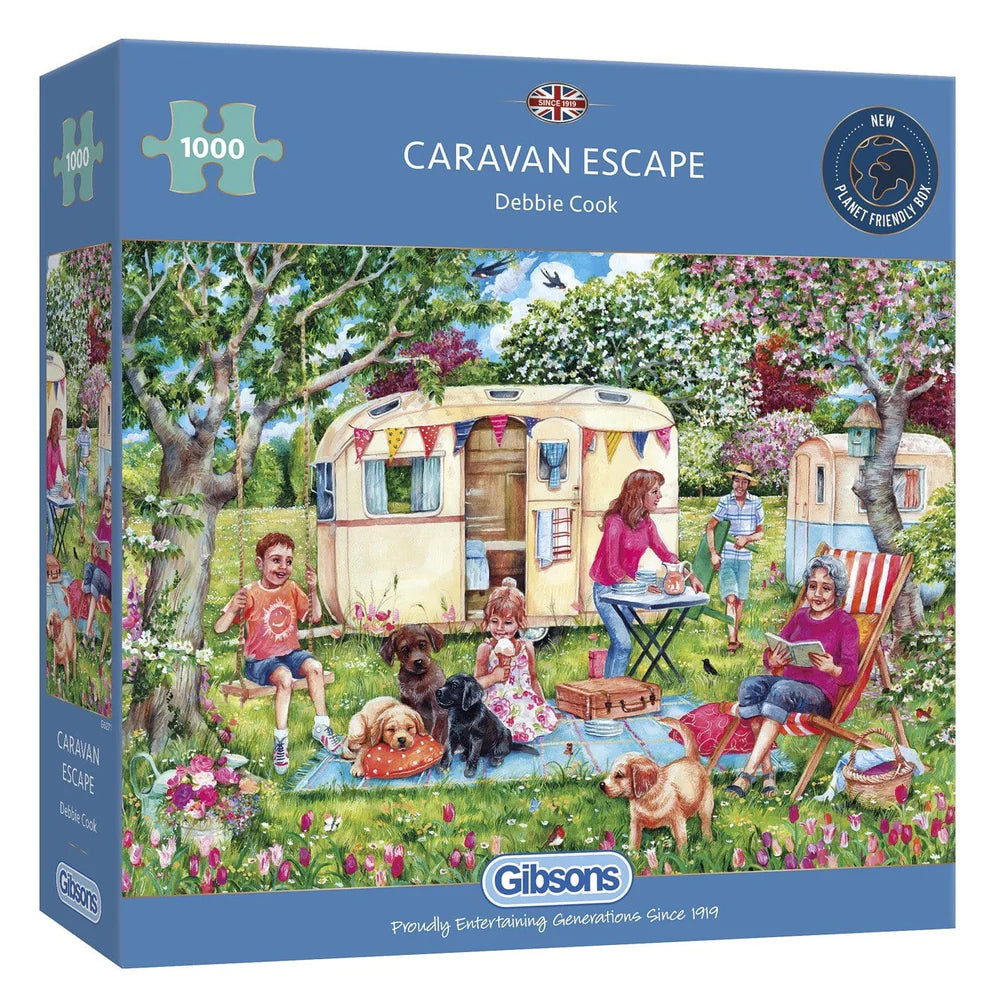 Gibson Games 1000 Piece Jigsaw "Caravan Escape"