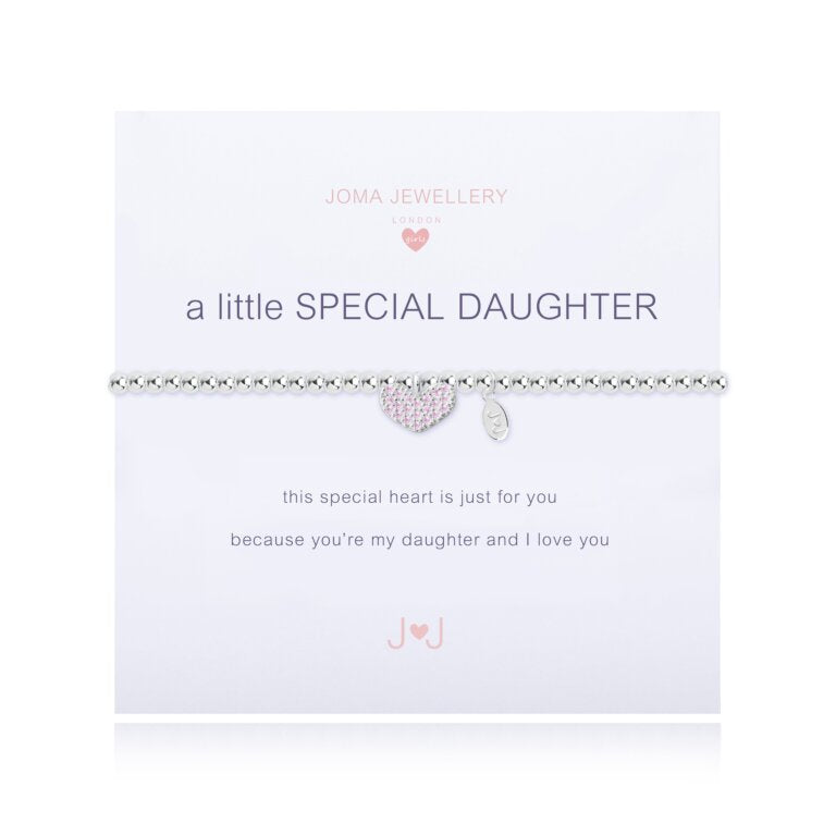 Joma Jewellery Children's "Special Daughter" Silver Bracelet