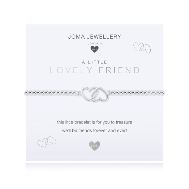 Joma Jewellery Children's "Lovely Friend" Silver Bracelet