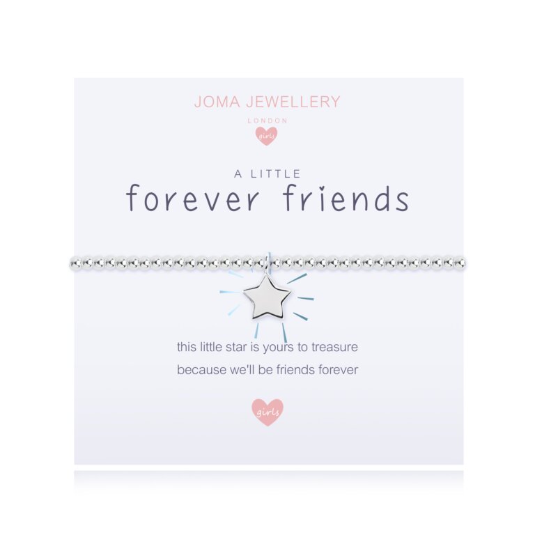 Joma Jewellery Children's "Forever Friend" Silver Bracelet