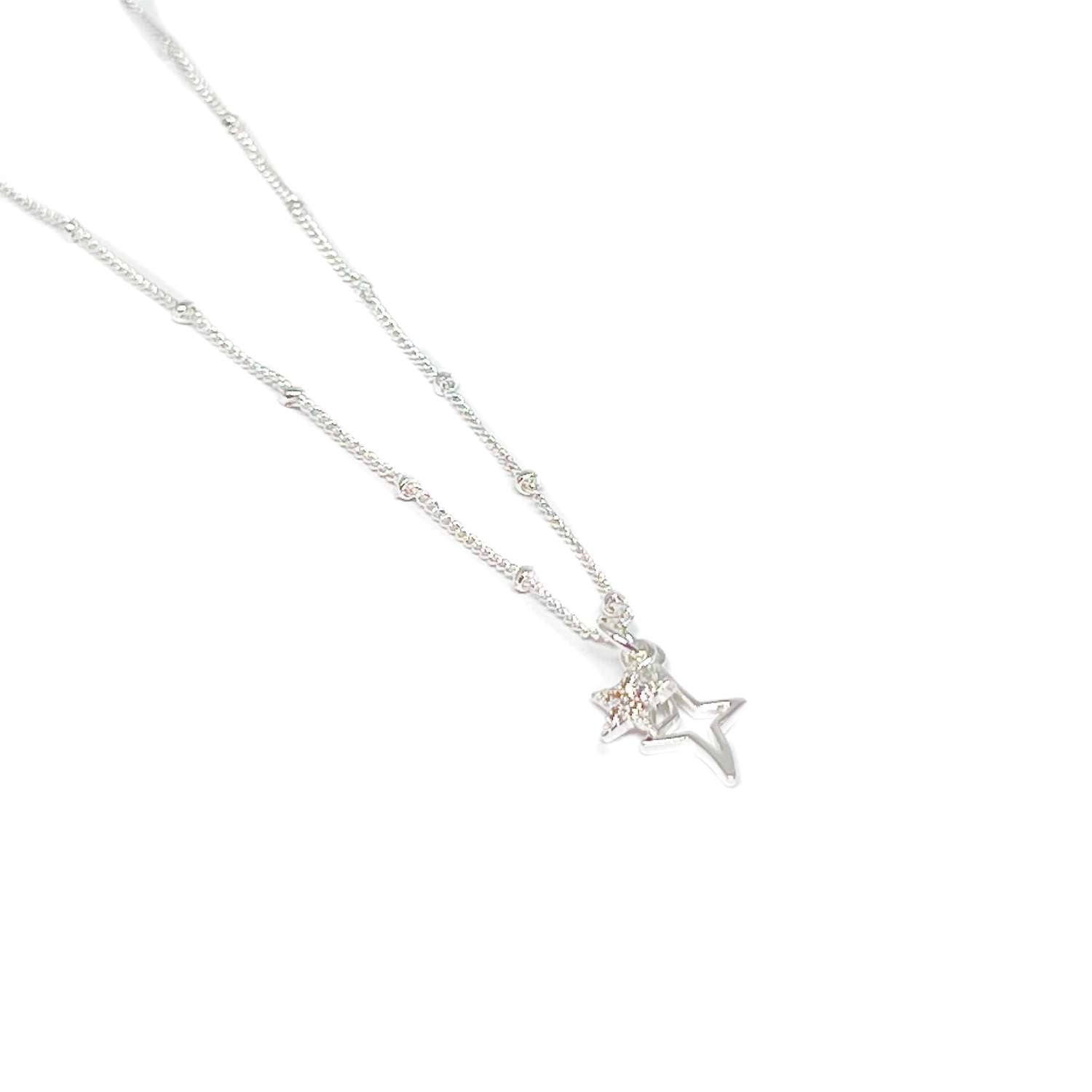 Clementine "Astra Star" Silver Necklace