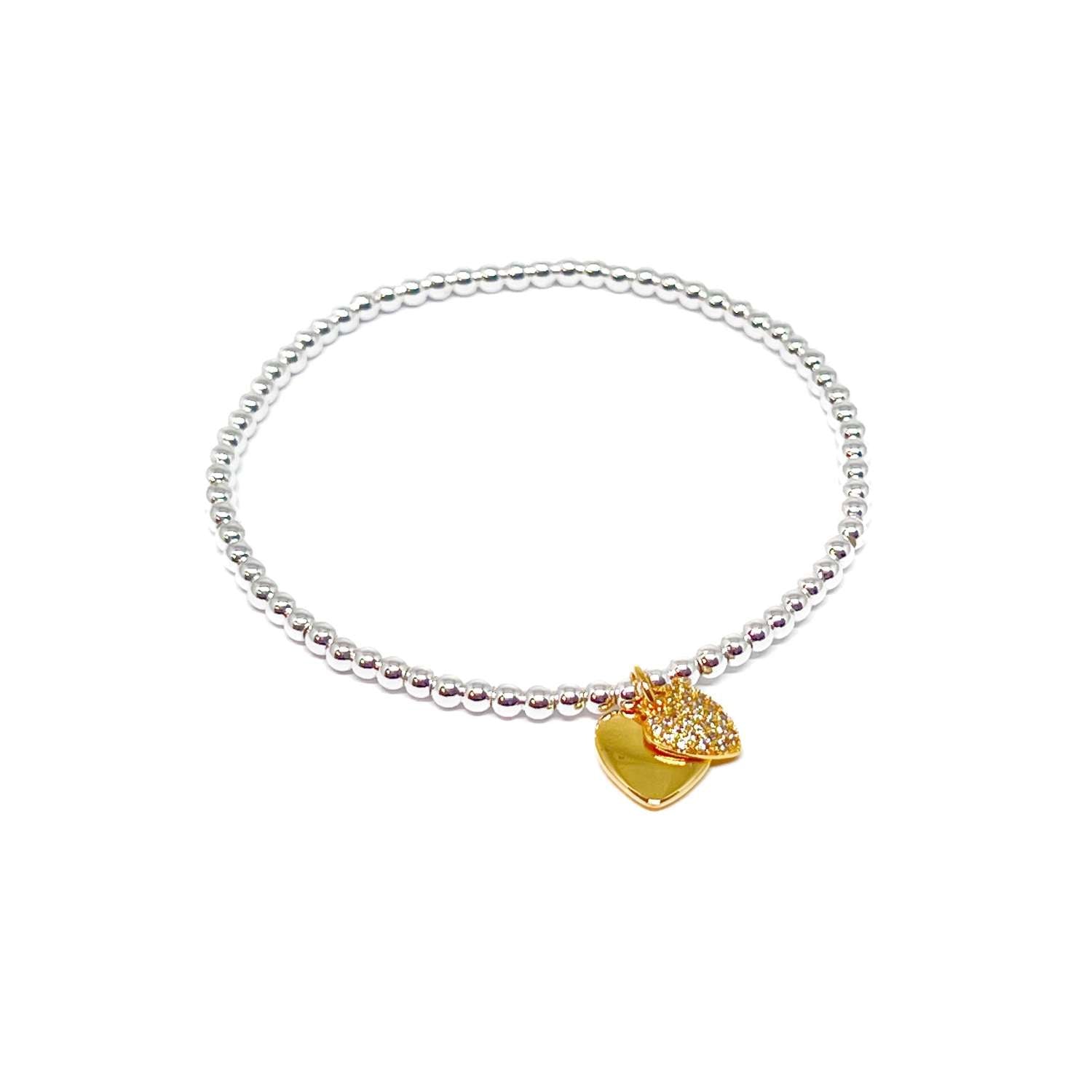 Clementine "Ciska Heart" Gold Bracelet