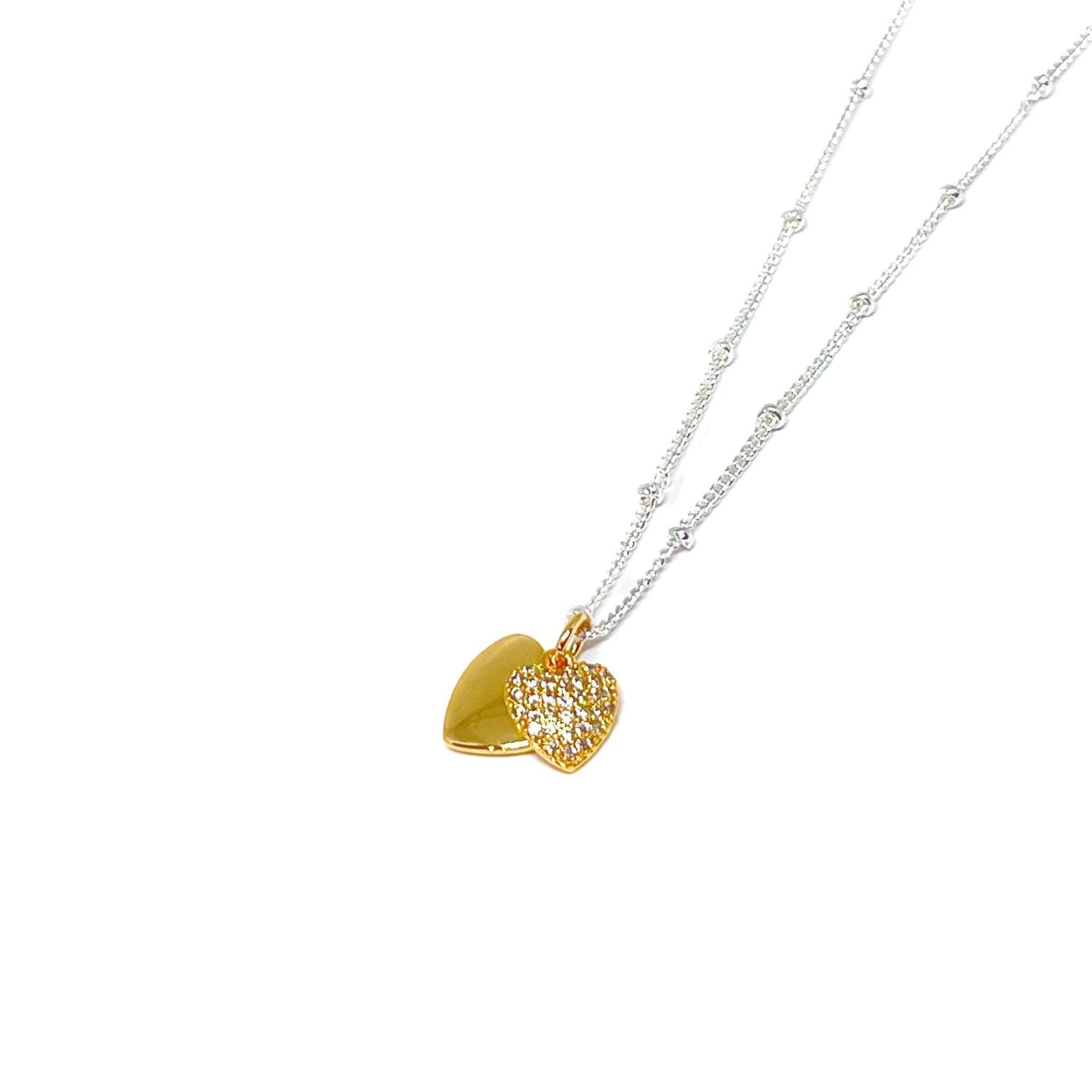 Clementine "Ciska Heart" Gold Necklace