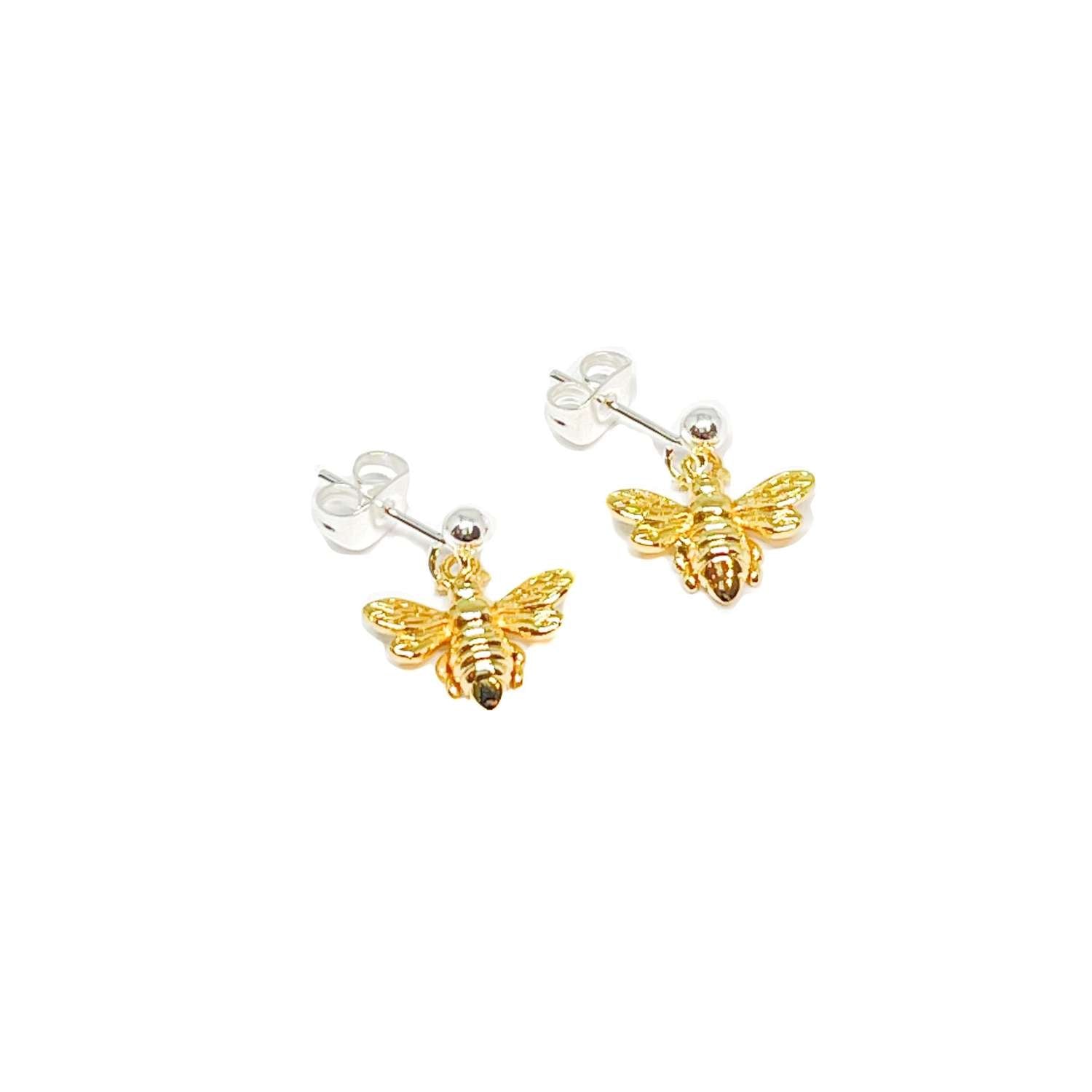 Clementine "Delaney Bee" Gold Earrings