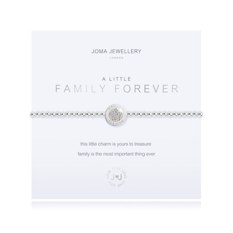 Joma Jewellery "Family Forever" Silver Bracelet