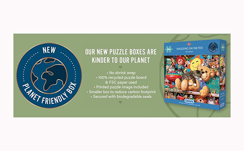 Gibson Games 1000 Piece Jigsaw "Pork Pies & Puddings"