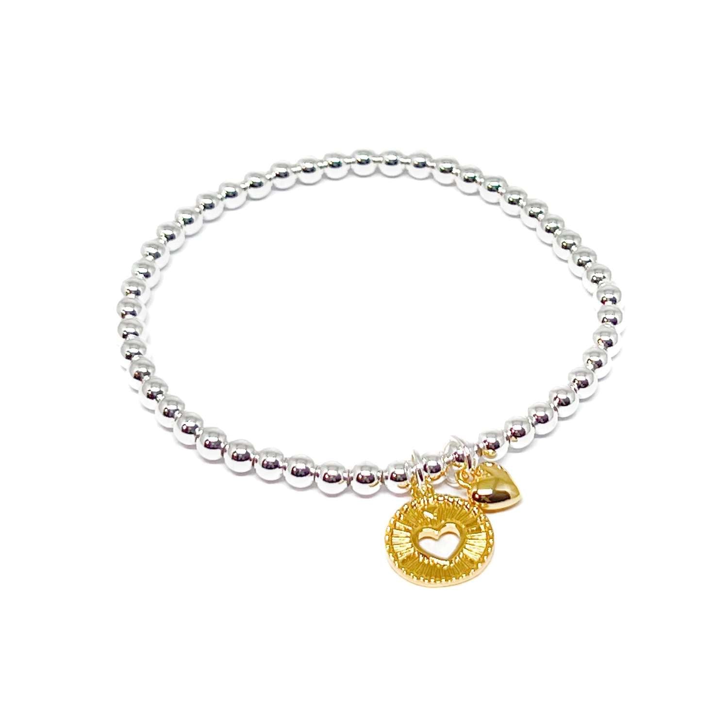 Clementine "Jovie Heart" Gold Bracelet