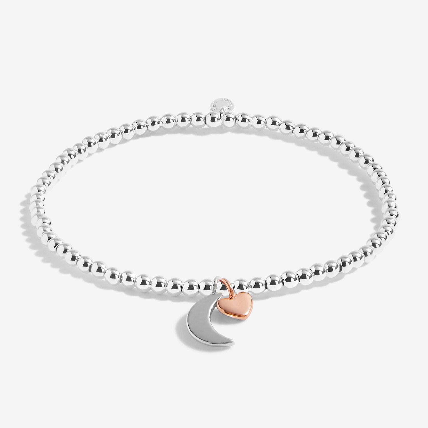 Joma Jewellery "Love You To The Moon And Back Mum' Silver Bracelet